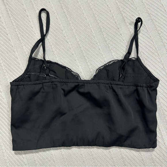 Princess Polly size 2 bustier style crop top lingerie look, lace, whimsigoth - Picture 2 of 9